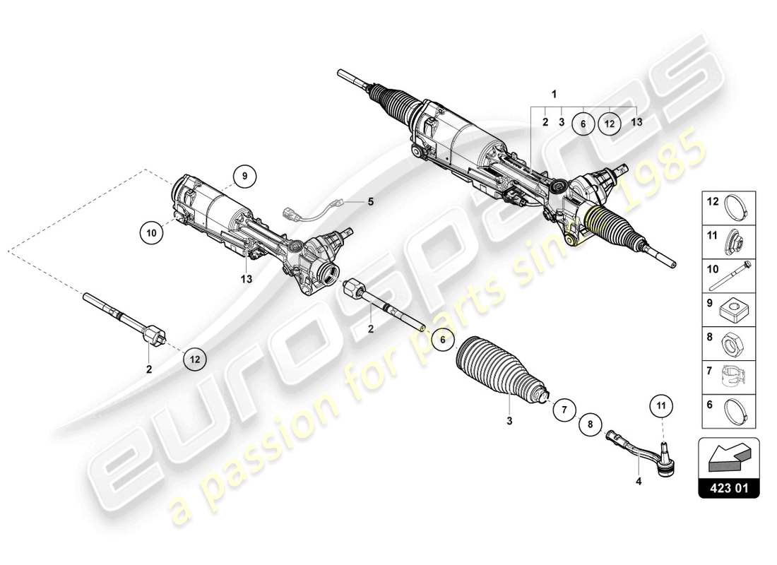 teilediagramm mit der teilenummer 4m2423055am