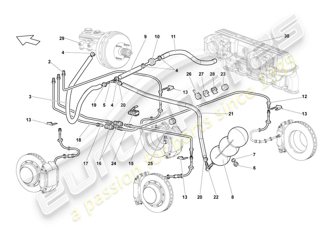 teilediagramm mit der teilenummer 410801988