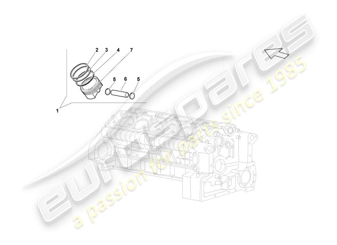 teilediagramm mit der teilenummer 07m107113c