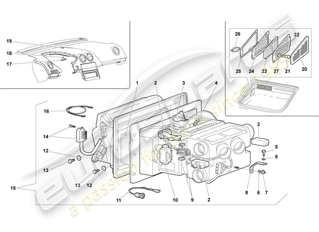 teilediagramm mit der teilenummer 414820155a