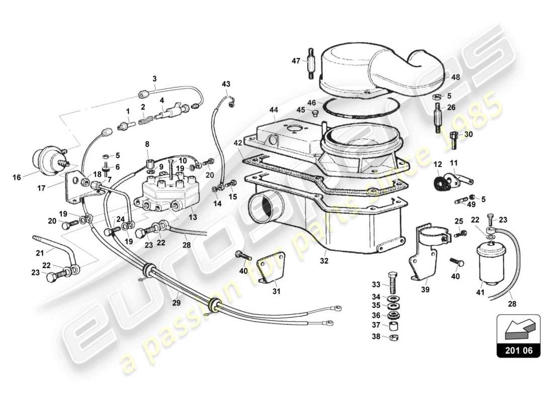 teilediagramm mit der teilenummer 001328370