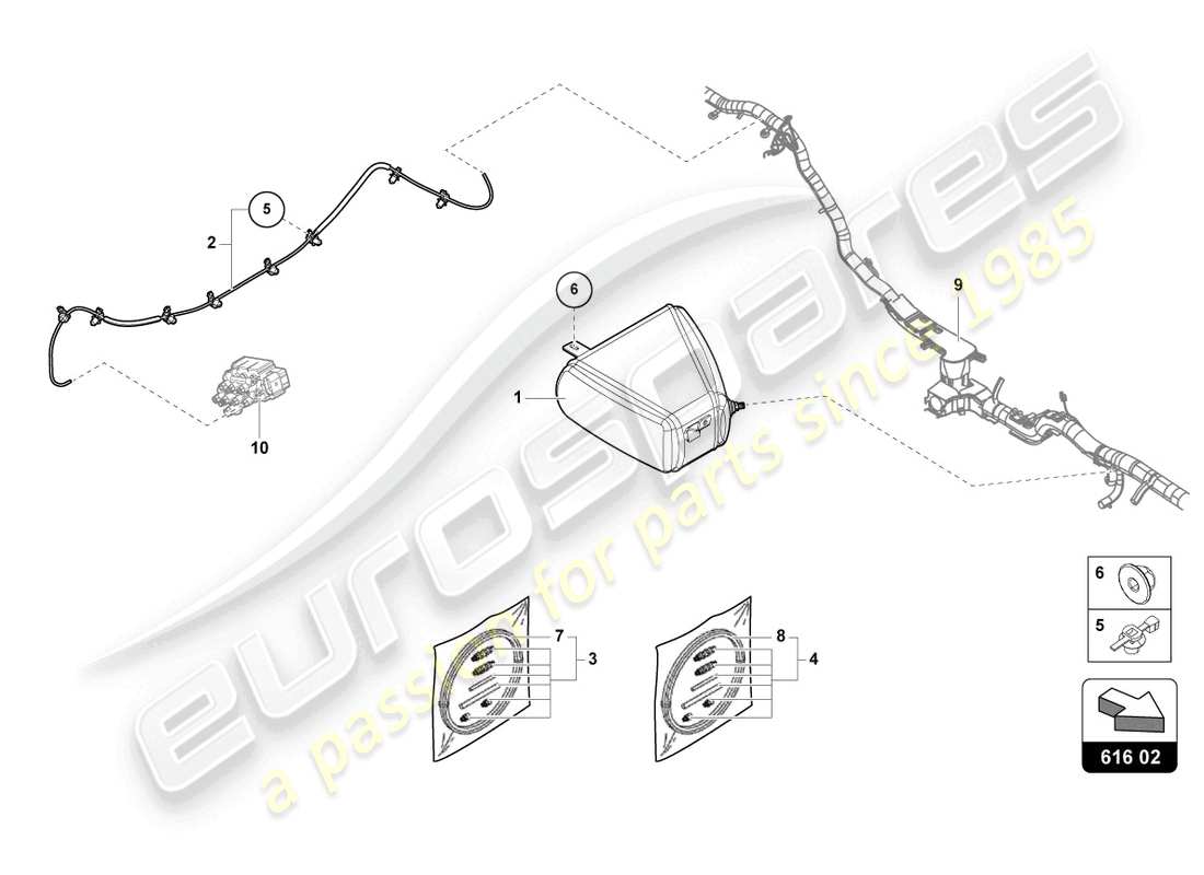 teilediagramm mit der teilenummer 4m0698141a