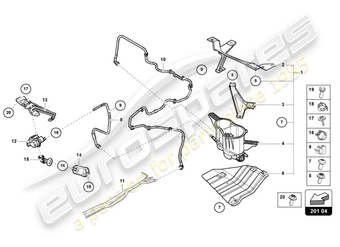 teilediagramm mit der teilenummer 4m4201782a