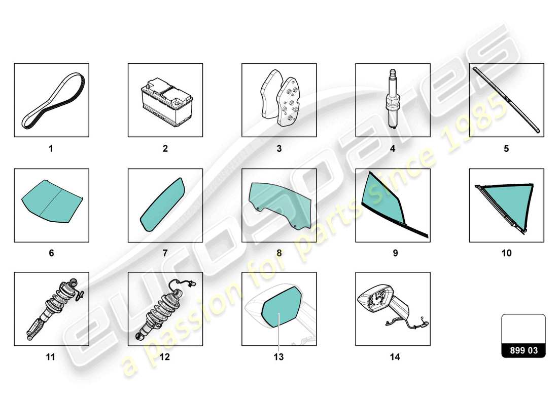 lamborghini evo spyder (2024) für abholung ersatzteildiagramm