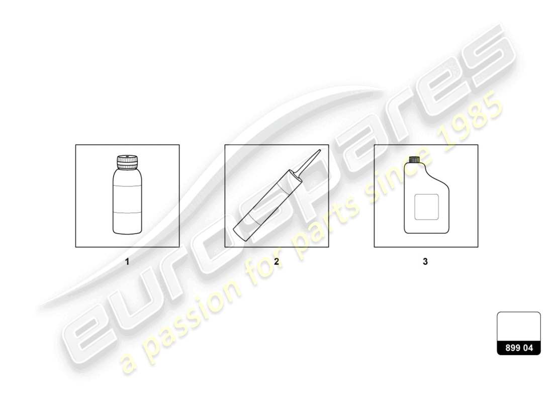 lamborghini evo spyder (2024) wartung teilediagramm