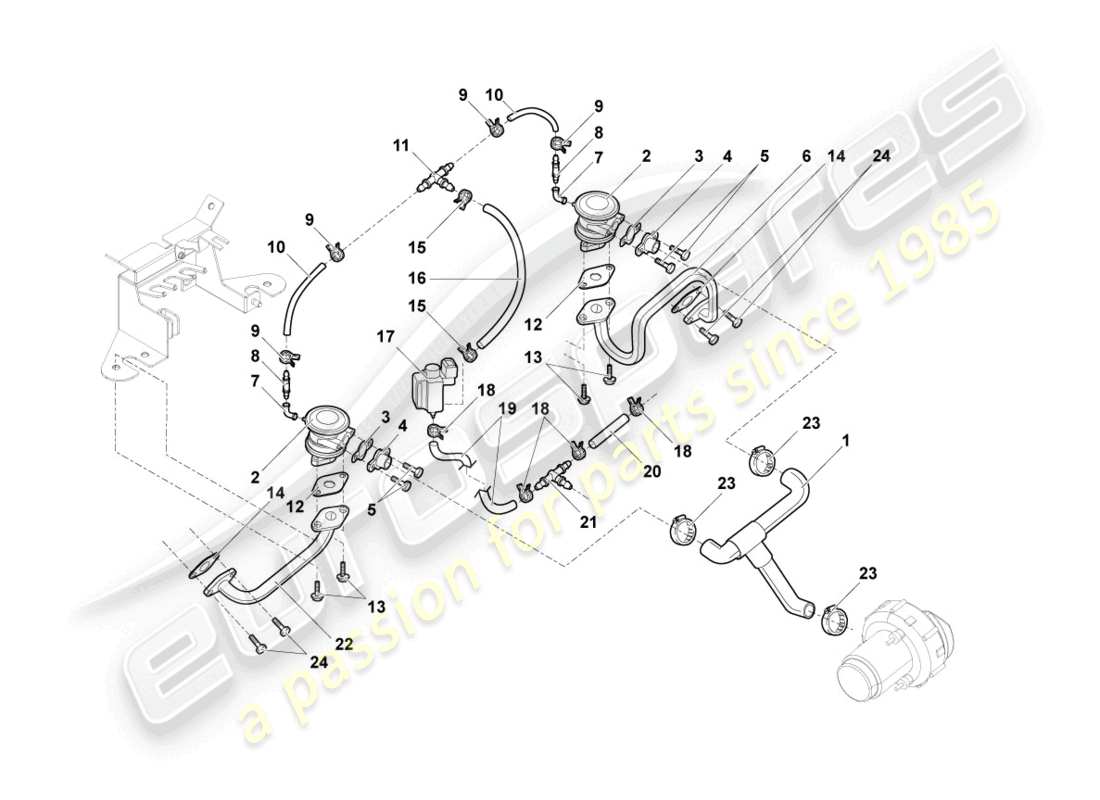 teilediagramm mit der teilenummer 07l131585