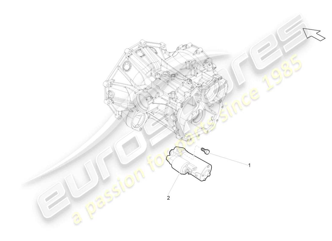 lamborghini blancpain sts (2013) starter-ersatzteildiagramm