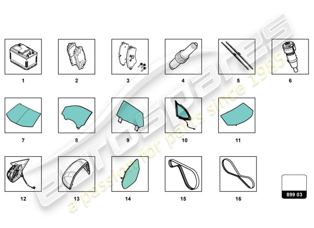 teilediagramm mit der teilenummer 4m0616039as