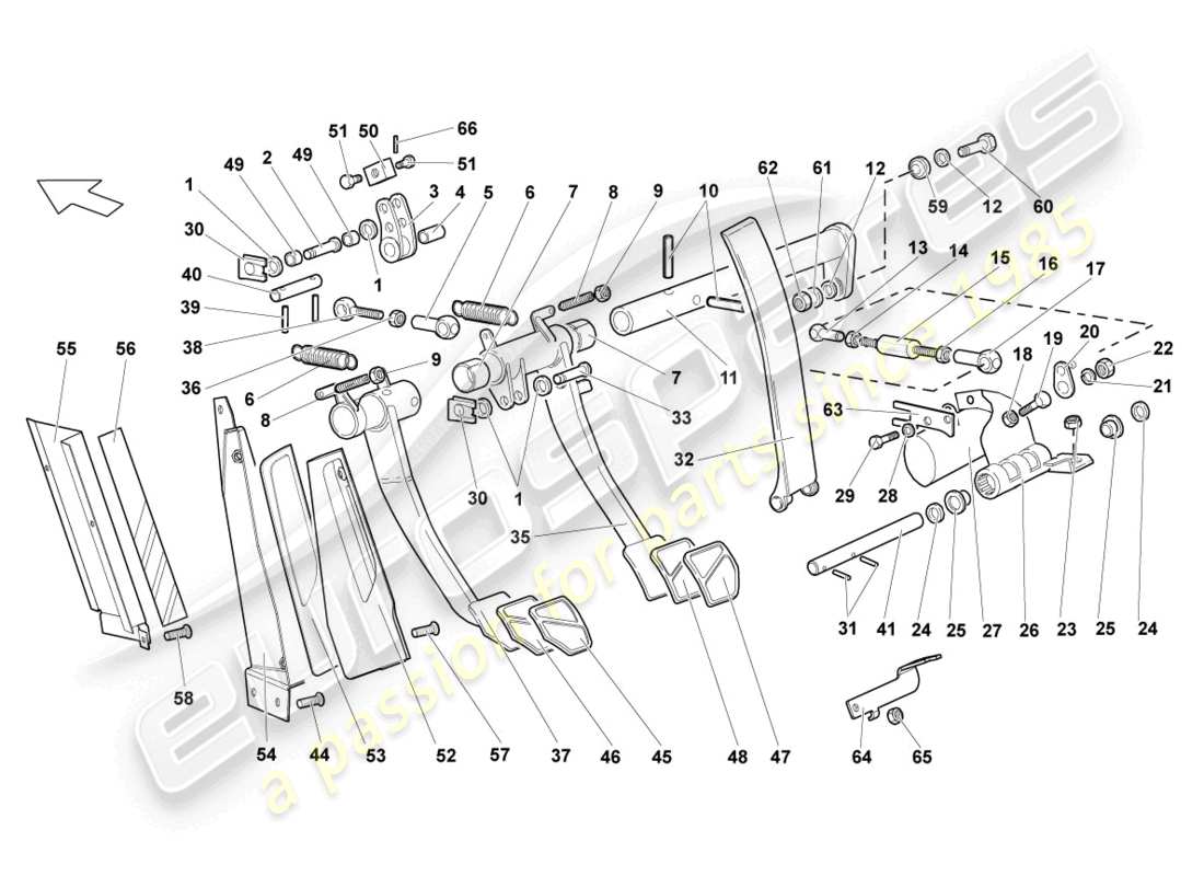 teilediagramm mit der teilenummer 413721145b