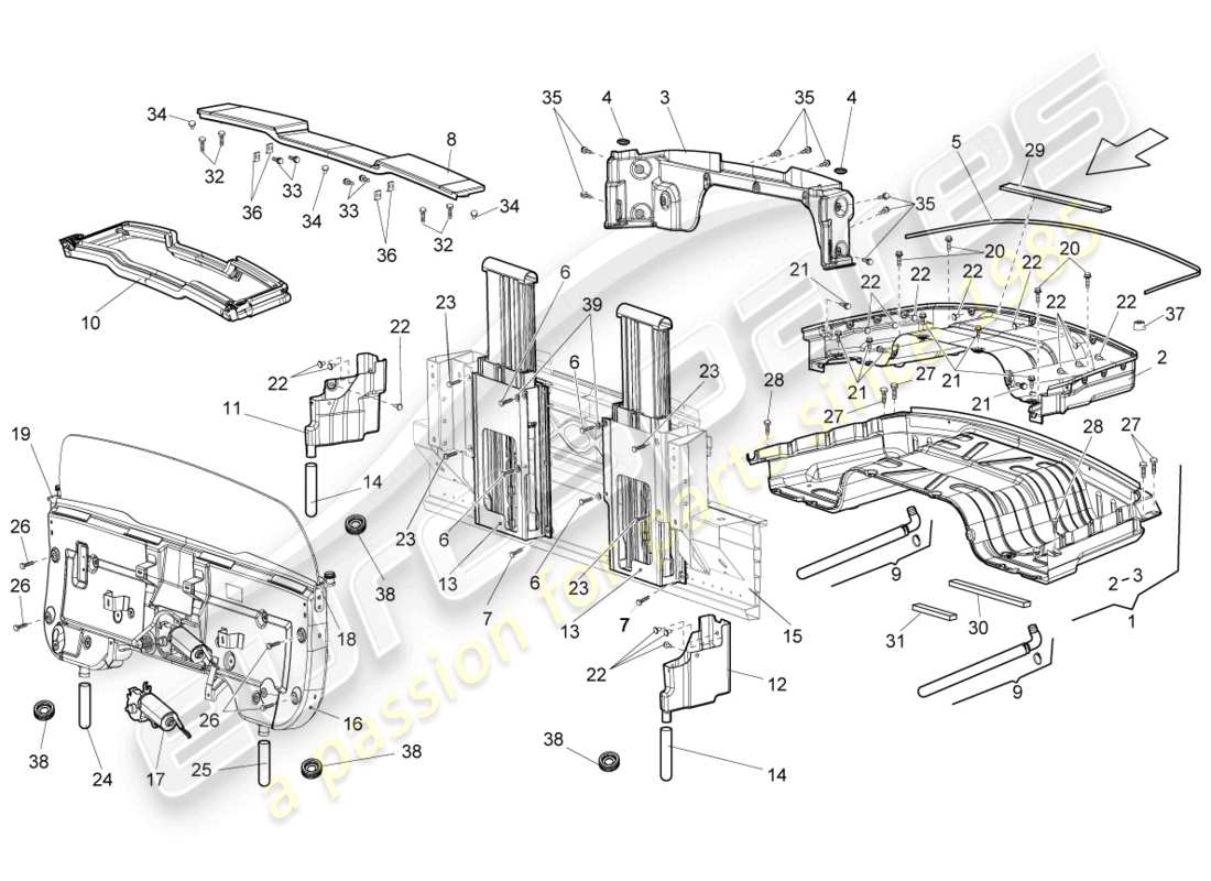 teilediagramm mit der teilenummer n90848001