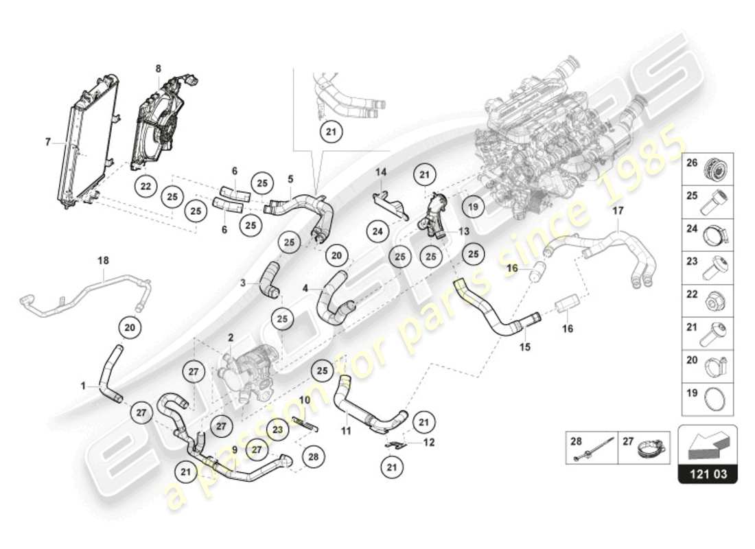 teilediagramm mit der teilenummer 47b121064b