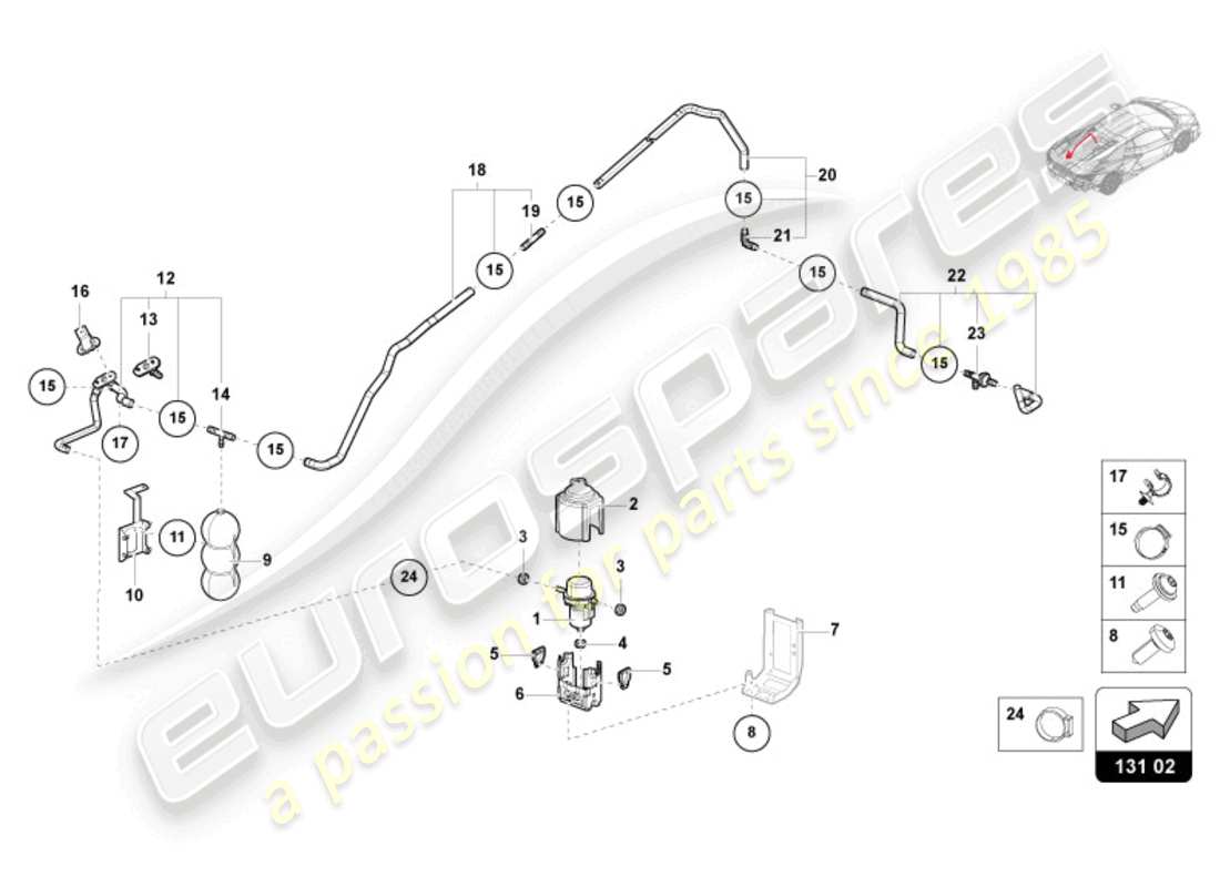 teilediagramm mit der teilenummer n10201901