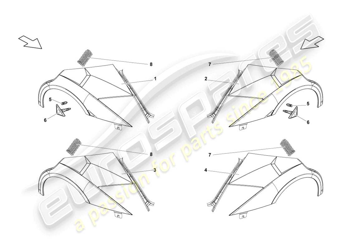 teilediagramm mit der teilenummer 429821105a