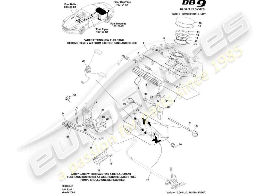 teilediagramm mit der teilenummer bg43-34-11296