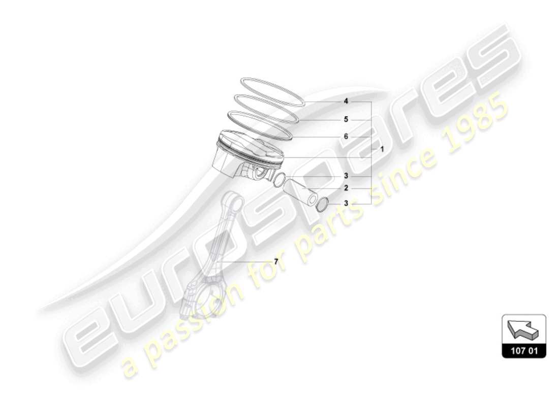 teilediagramm mit der teilenummer 07m107411