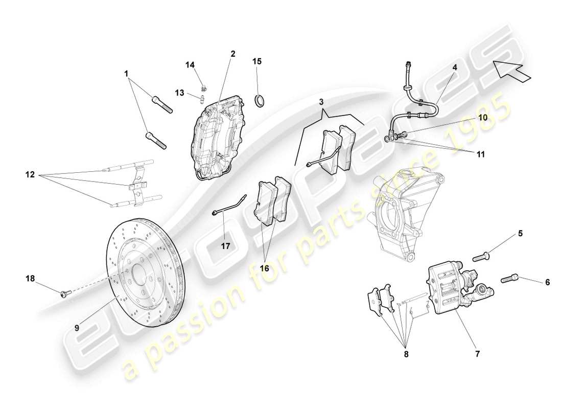 teilediagramm mit der teilenummer 410615116d