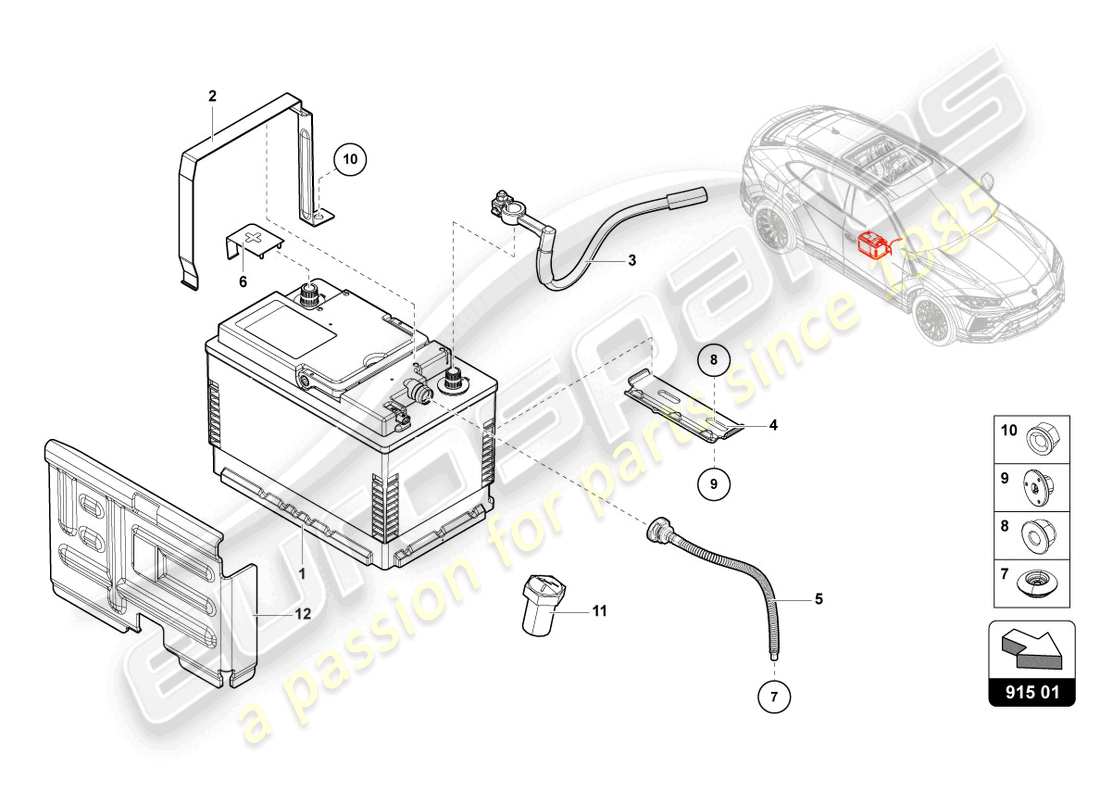 teilediagramm mit der teilenummer 4m0802419e