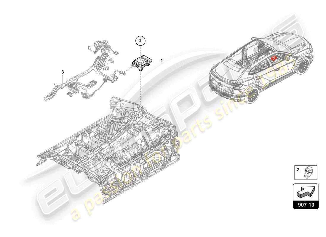 teilediagramm mit der teilenummer 4m8907777n