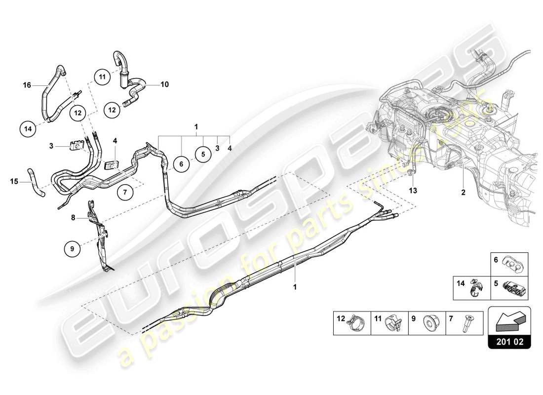 teilediagramm mit der teilenummer 4d0201449d