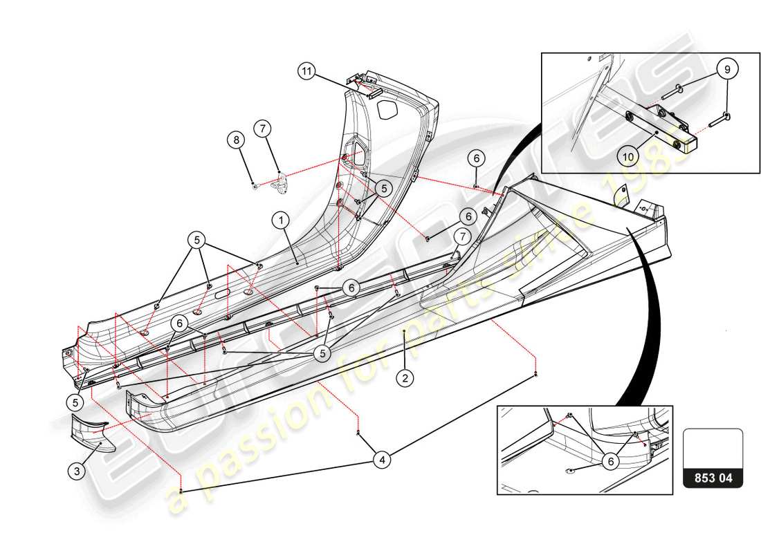 teilediagramm mit der teilenummer 4ta898179b