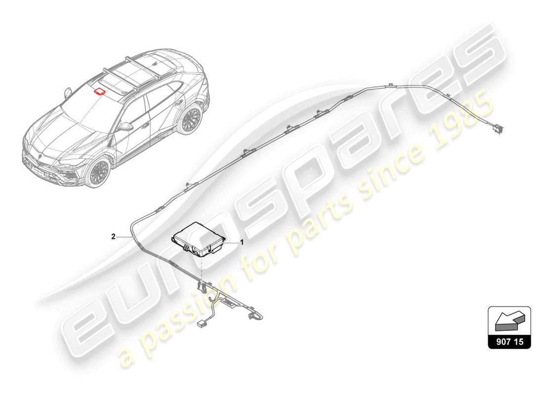 teilediagramm mit der teilenummer 4k0907594ac