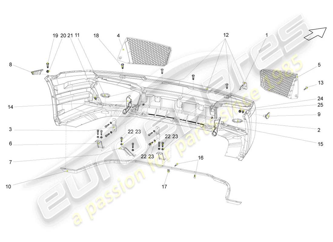 teilediagramm mit der teilenummer 400807429a