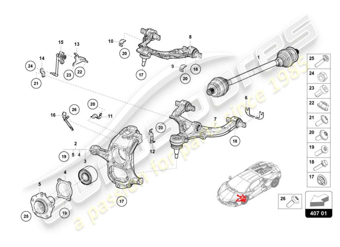 teilediagramm mit der teilenummer n10741402