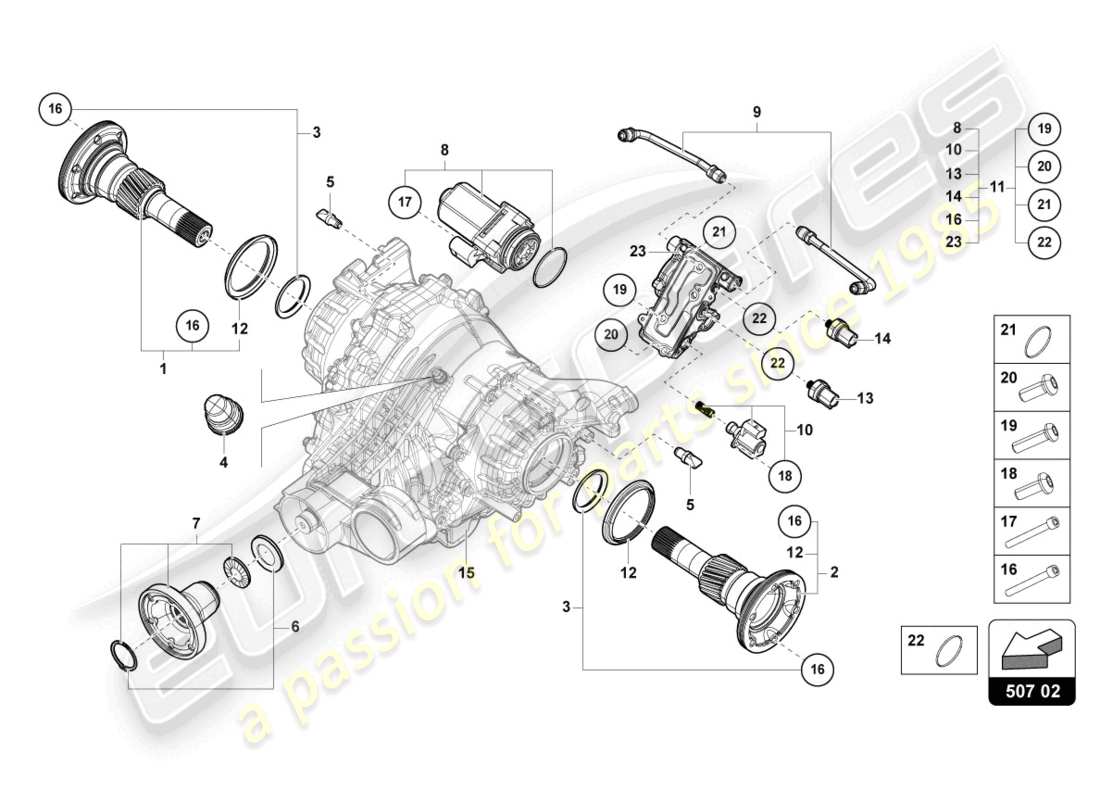 teilediagramm mit der teilenummer 0d3598081