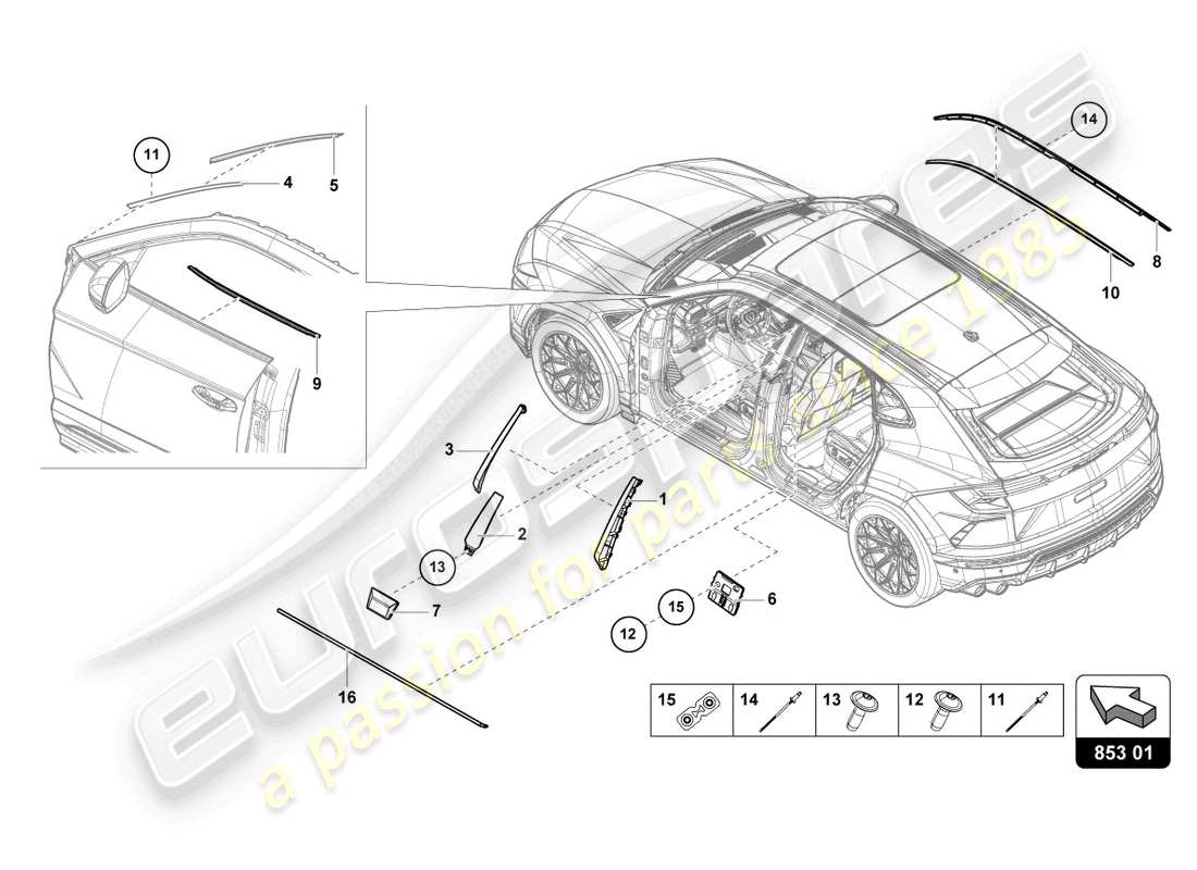 teilediagramm mit der teilenummer 4ml854544a