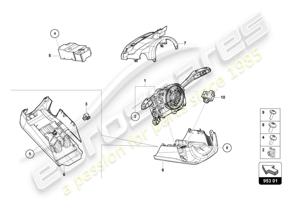 teilediagramm mit der teilenummer 4ml9535156ps