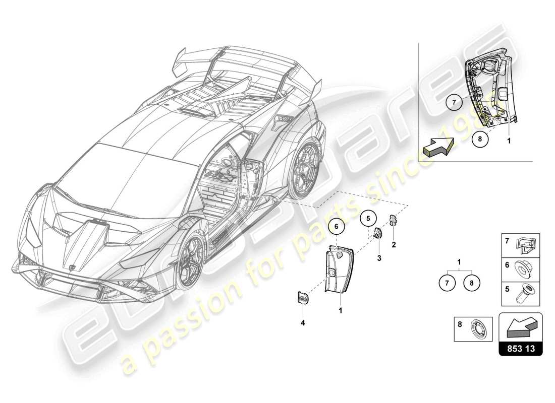 teilediagramm mit der teilenummer n90015102