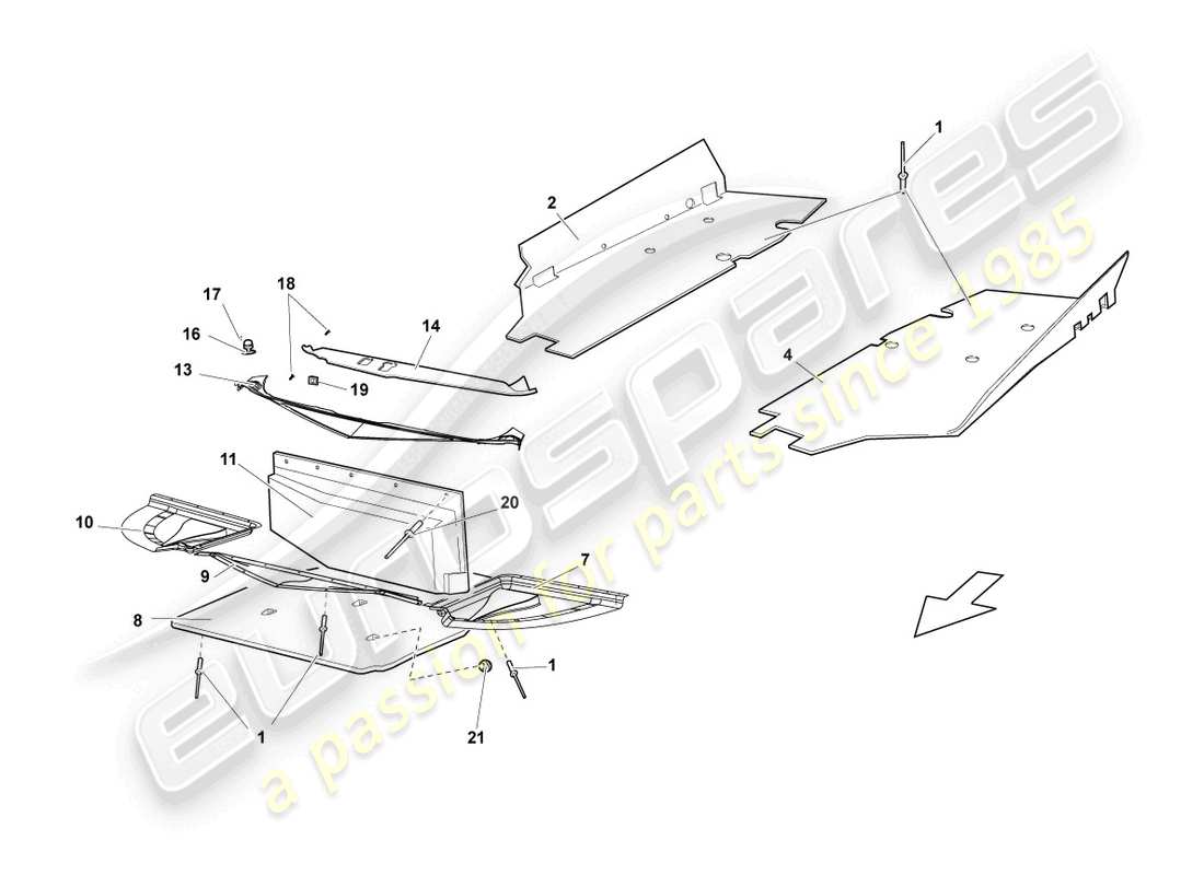 teilediagramm mit der teilenummer 410825207b
