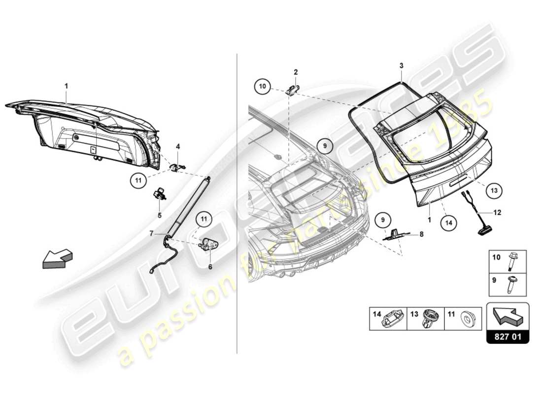 teilediagramm mit der teilenummer 4ml827606