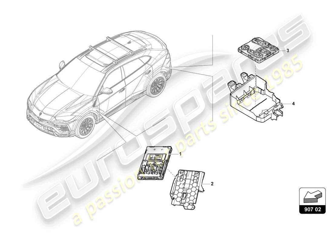 teilediagramm mit der teilenummer 4m4907368a