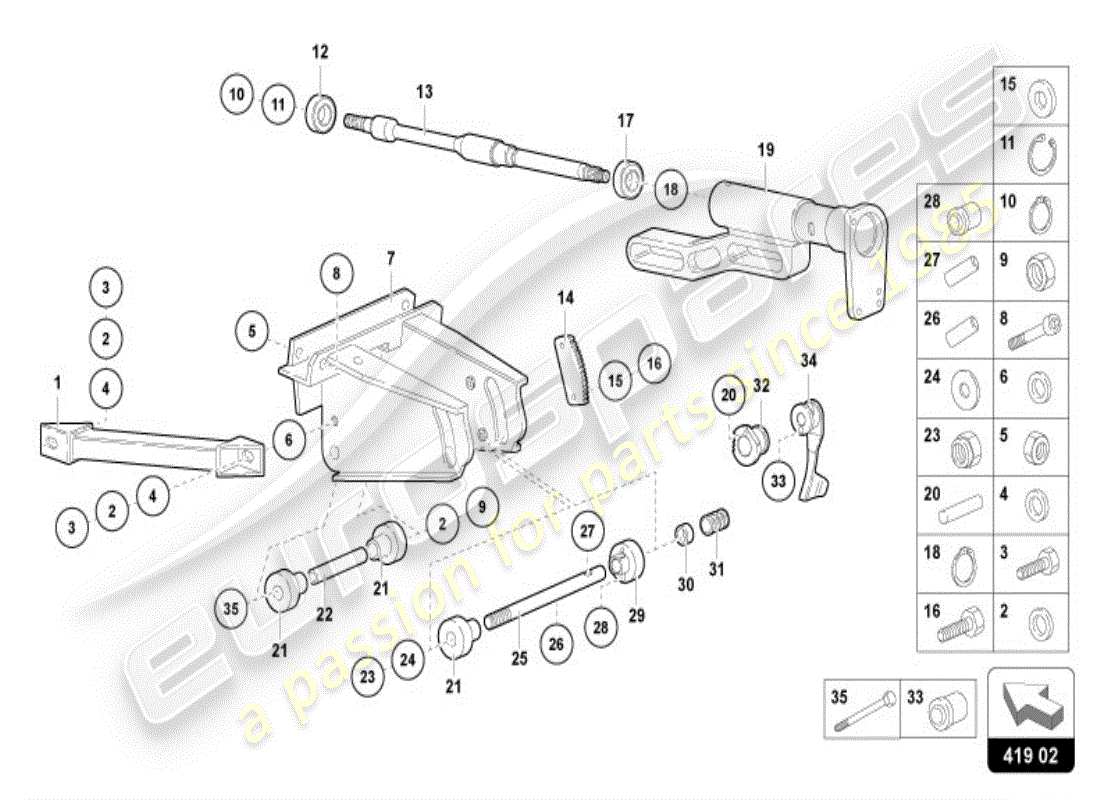 teilediagramm mit der teilenummer 009907111