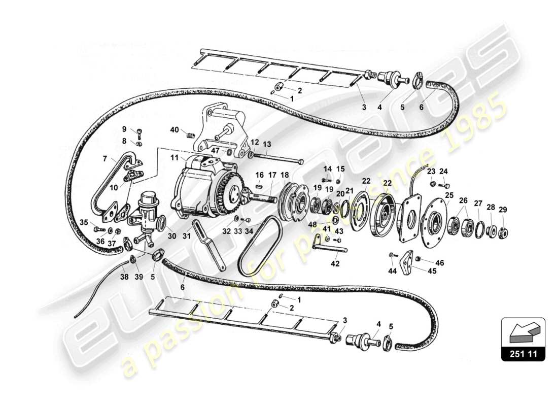 teilediagramm mit der teilenummer 004625518