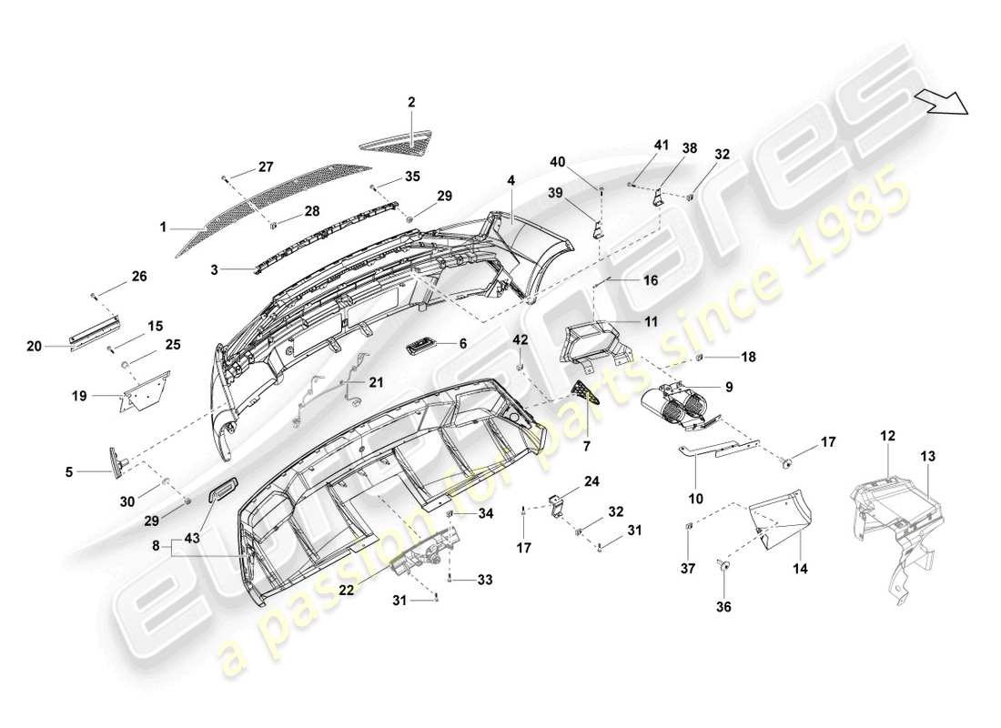 teilediagramm mit der teilenummer n91001801