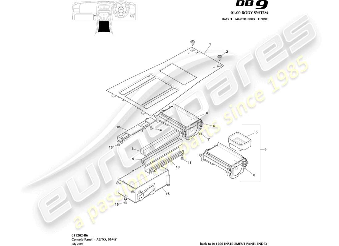 teilediagramm mit der teilenummer 4g43-83-11058
