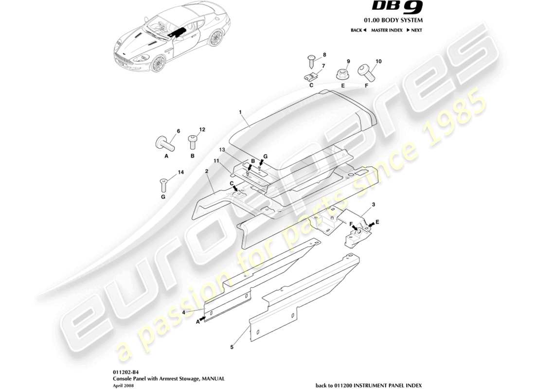 teilediagramm mit der teilenummer 4g43-115a00-aa