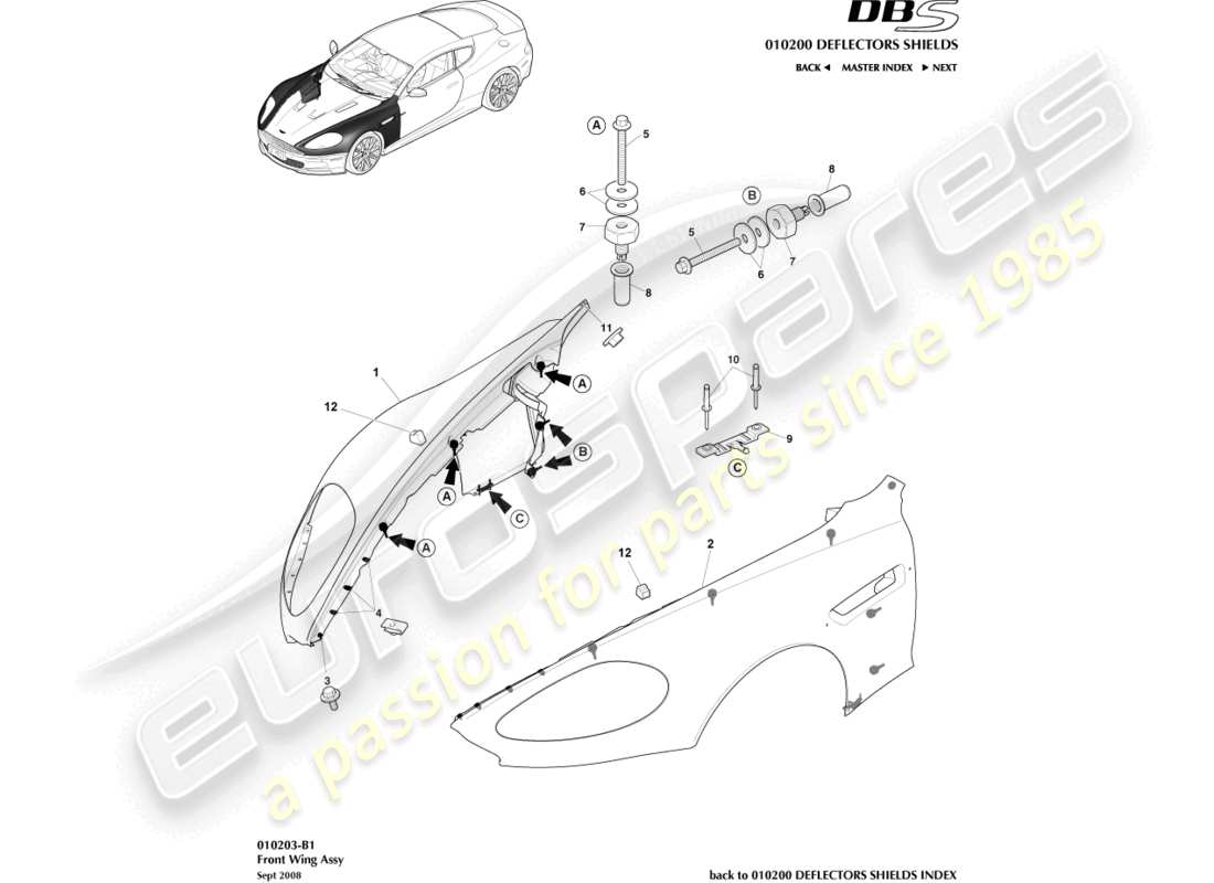 teilediagramm mit der teilenummer 8d33-16006-ah
