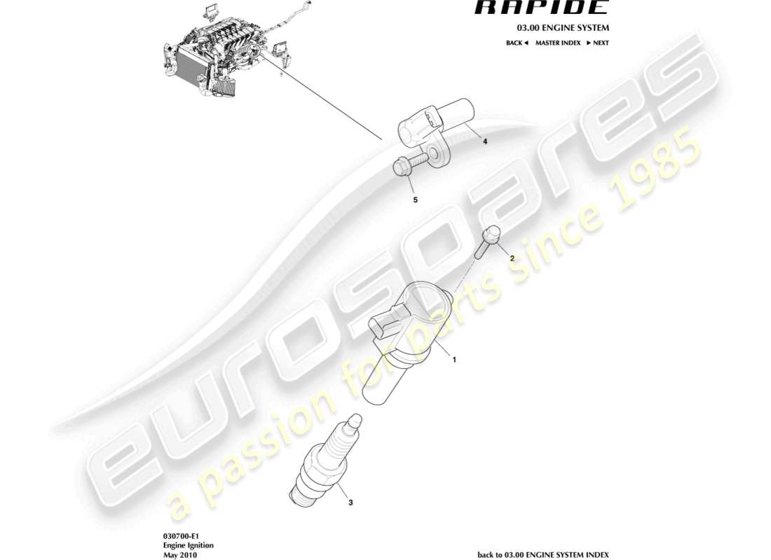 aston martin rapide (2011) zündteildiagramm