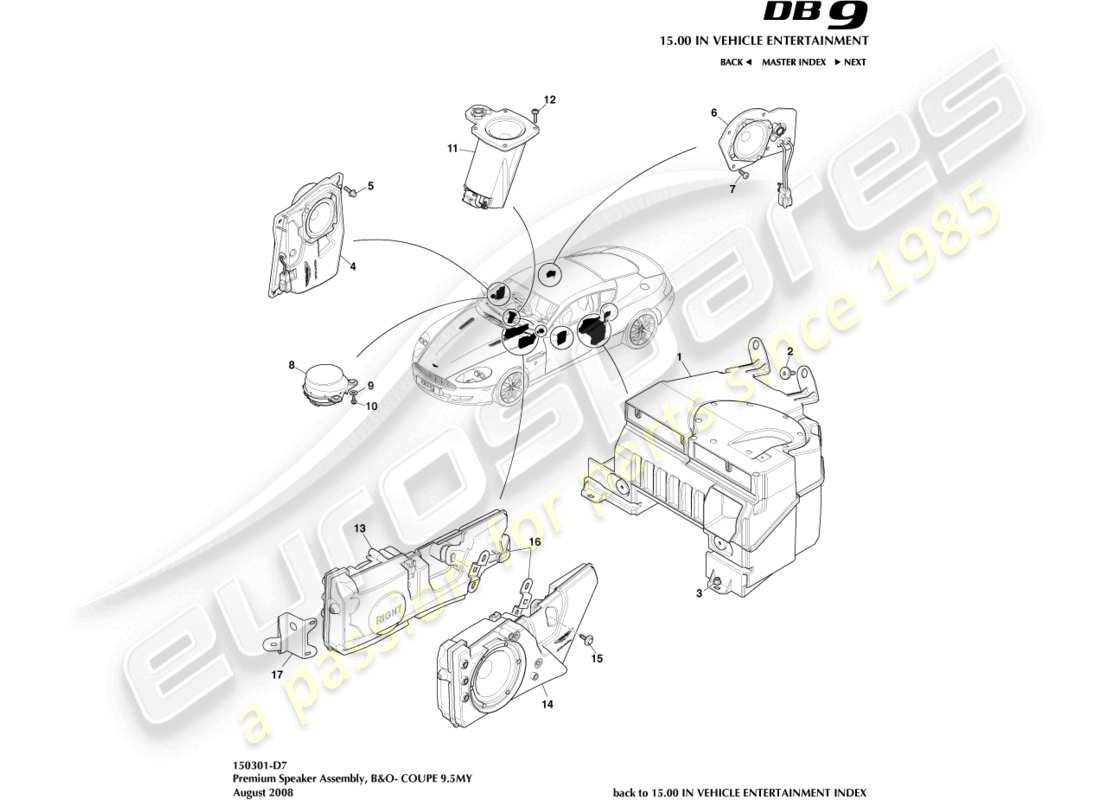teilediagramm mit der teilenummer 9d33-46684-aa