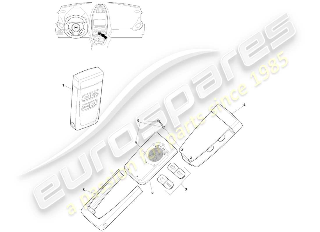 teilediagramm mit der teilenummer 9g43-19h477-aa