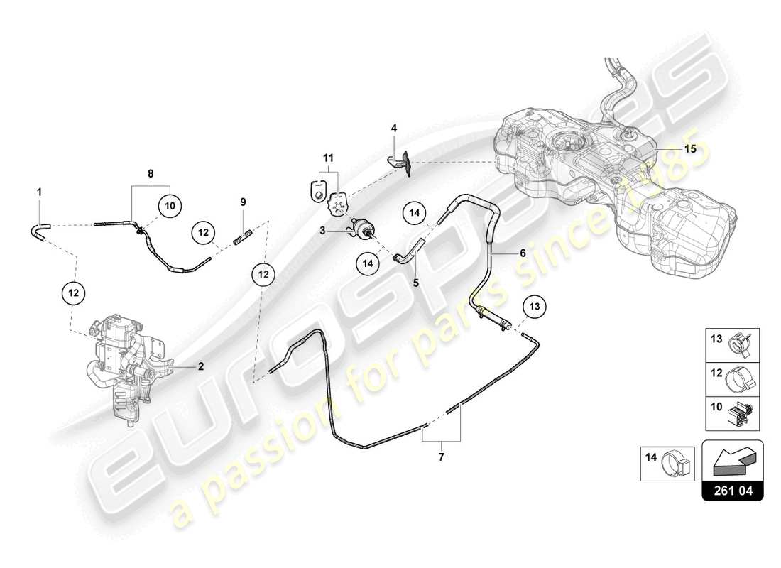 teilediagramm mit der teilenummer 4m0261689f