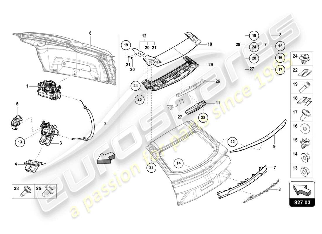 teilediagramm mit der teilenummer 4ml827987y9b