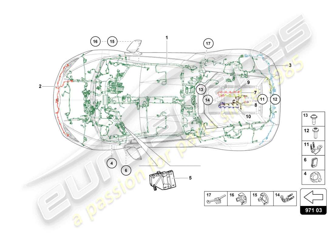 lamborghini evo coupe (2022) wiring center teilediagramm