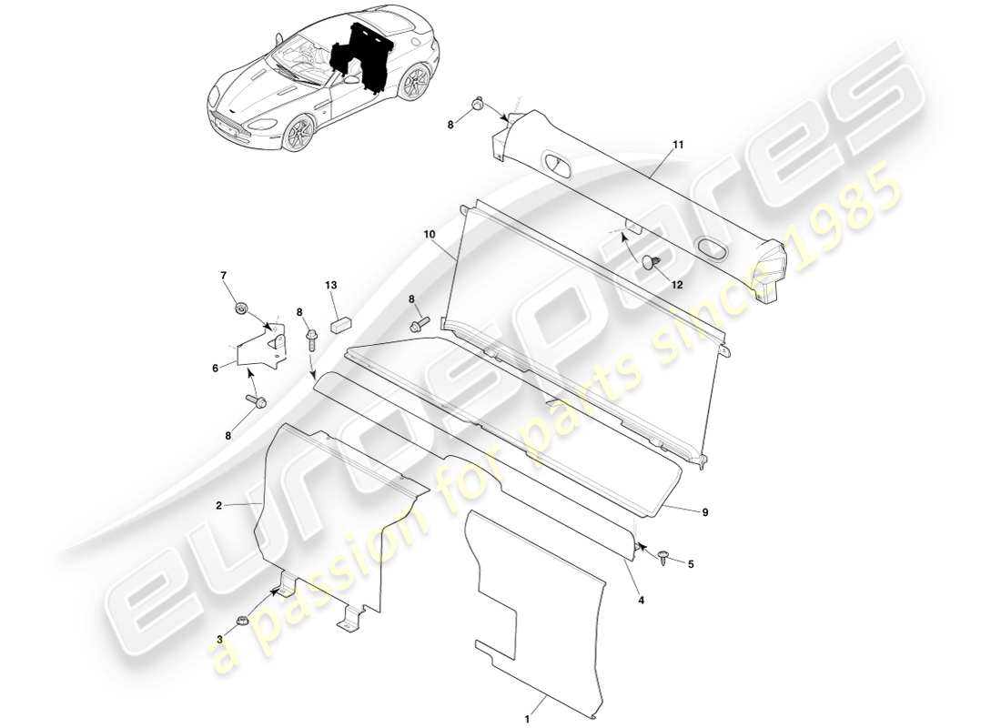teilediagramm mit der teilenummer 6g33-11587-bdw