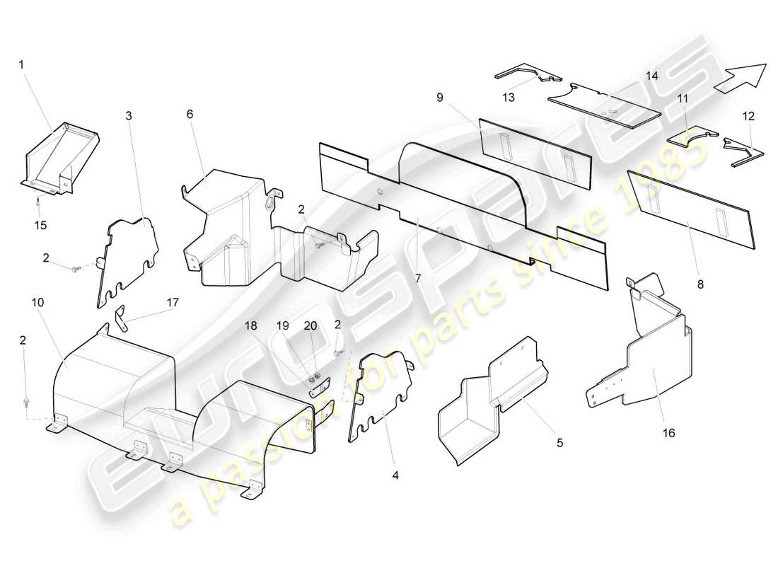 teilediagramm mit der teilenummer 407501716