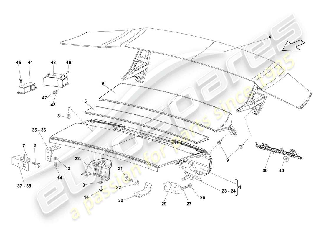 teilediagramm mit der teilenummer 429827488