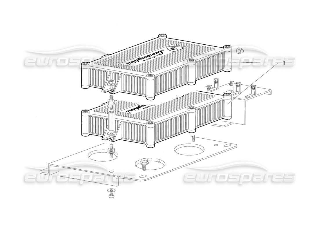 lamborghini diablo sv (1997) elektronische einspritzeinheiten (gültig für japan – märz 1997) teilediagramm